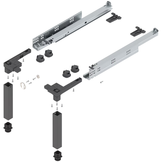 Blum Tandembox antaro Space Step Components 460mm x 500mm, 30kg Z95.4600