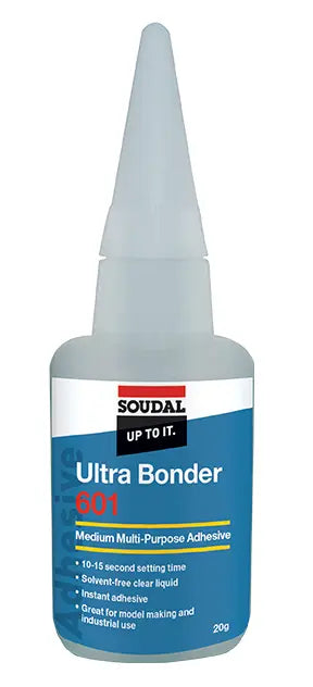 SOUDAL GORILLA ULTRABONDER 601 INSTANT ADHESIVE 50GR - PRICED PER UNIT - MINIMUM ORDER QUANTITY 12 UNITS