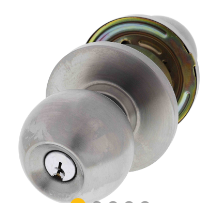 Carbine Australia Epsom 3000 Cylindrical 60mm & 70mm Backset Classroom set -Outside key Locks/Unlocks - Inside free C4 Keyed to Differ -  Polished Brass ,Stainless Steel