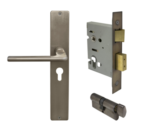 Windsor Premium NZ Chalet Longplate Square Entrance Set E48 Priced Per Set - Available in 13 Colours
