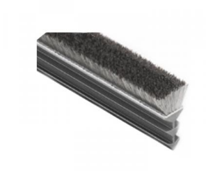 Lohala Brush Seal TS48 5.0mm Black ,Black with Fin & Grey - Sold in 10 metre Increments