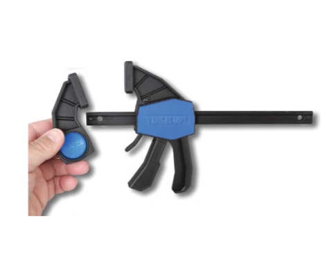 Tusk Heavy Duty Power Grip Clamp 70kg Length : 150mm ,300mm ,450mm & 600mm - 2pc pack & 1pc pack