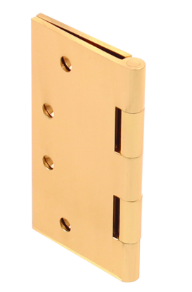 HENDERSON 100x100x3mm ,100x75x3mm & 75x63x2.5xmm F/PIN POLISHED BRASS