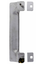 Carbine Australia Blocker plate - for Narrow Mortice Lockset type - Face fix &  Rear fix  Length 280mm x 75mm Width - Stainless Steel