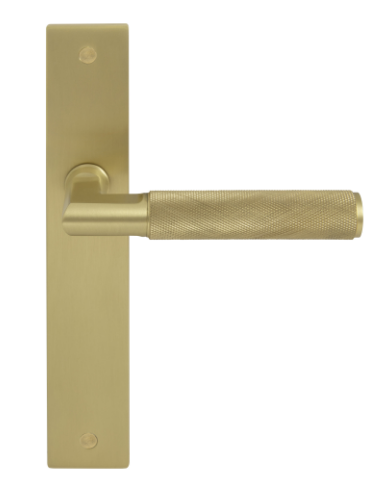 Windsor Premium NZ NIDO Lumina Longplate Dummy Lever Left Hand - Diamond Knurl Available in 7 Colours