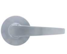 Carbine Australia Newmarket 3000 Cylindrical Classroom set - Knob Outside Locks / Unlocks,Lever 60mm & 70mm Backset C4 Keyed to Differ - Brushed Satin Chrome