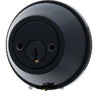 Carbine Australia Commercial Double Cylinder 6 pin Deadbolt 60/70mm backset - Stainless Steel & Matte Black