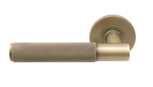 Windsor Premium NZ NIDO Verge Rose Lever Set - Diamond Knurl Price Per Pair Available in 7 Colours