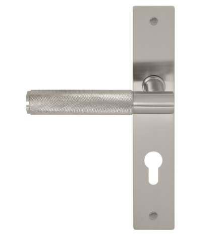 Windsor Premium NZ NIDO Verge Longplate Lever Set E85 - Diamond Knurl Price Per Pair Available in 7 Colours
