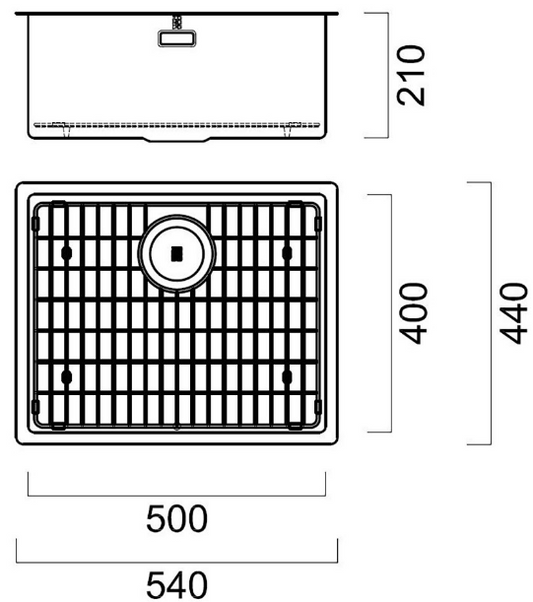 BURNS & FERALL ZOMODO PVD SINGLE BOWL SINK & GRID AVAILABLE IN 4 SIZES : 280 ,400,,450 & 500 EUREKA GOLD