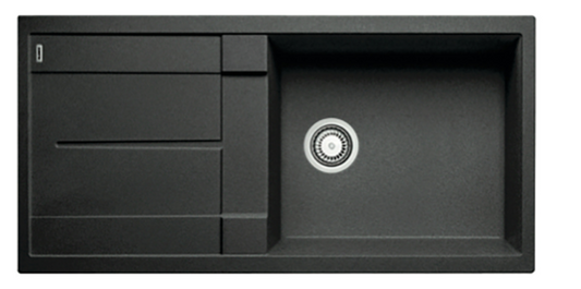 Blanco Germany Metra XL 6 S Sink, Blanco Silgranit Range - Black ,Anthracite & White