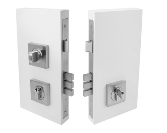 Windsor Premium NZ Pull Handle Uni-Turn Lock Square 60mm Available in 6 Colours