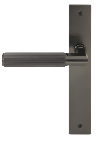Windsor Premium NZ NIDO Lumina Longplate Dummy Lever Right Hand - Linear Knurl Available in 7 Colours