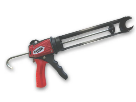Tusk Heavy Duty Caulking Gun 600mm(aluminium tube) & 10 Inch 12:1 (silicon) Compression Ratio