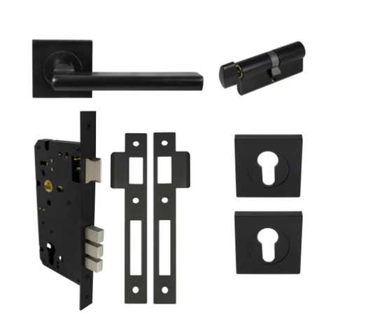 Windsor Premium NZ Futura Elite - Apex Locking Set Price Per Set - Matt Black ,Brushed Nickel & Powder Coat