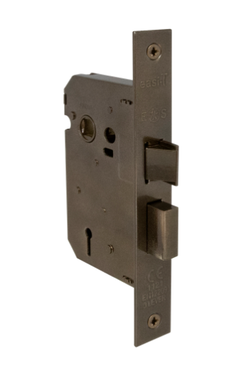 Windsor Premium NZ 45mm 3 Lever Mortice Lock (65mm Case) - Available in 5 Colours : Matt Black ,Chrome Plated ,Polished Brass ,Powder Coat & Powder Coat Antique Bronze