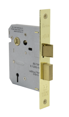 Windsor Premium NZ 57mm 3 Lever Mortice Lock (78mm Case) - Available in 5 Colours : Matt Black ,Chrome Plated ,Polished Brass ,Powder Coat & Powder Coat Antique Bronze