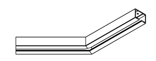 HENDERSON TRACK 550 - 135 DEGREE ELBOW