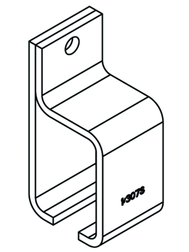HENDERSON 307 BRACKET FACE FIX ,RIGHT CLOSED & LEFT CLOSED
