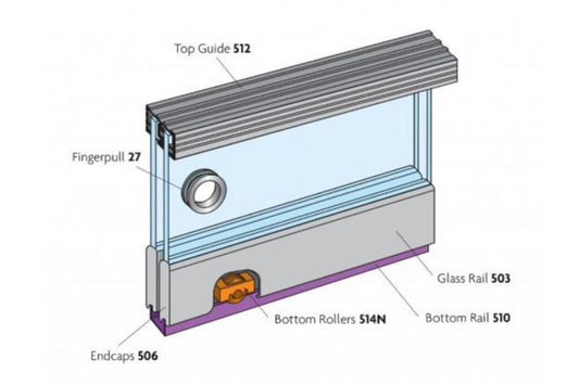 HENDERSON ZENITH UNIVERSAL LOCK & FINGER PULL
