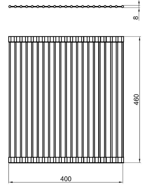 BURNS & FERALL ZOMODO ARC ROLLER MAT - BLACK PEARL ,EUREKA GOLD & RIO BRONZE
