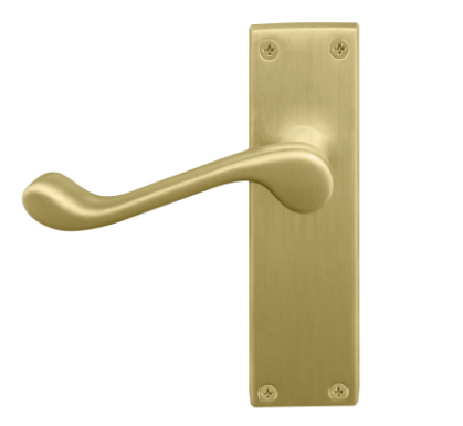 Windsor Premium NZ Victorian Square Longplate Lever Latch Price Per Pair - Available in 11 Colours