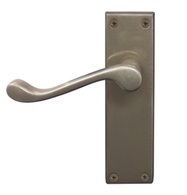 Windsor Premium NZ Victorian Square Longplate Lever Latch Price Per Pair - Available in 11 Colours