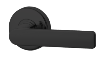ASSA ABLOY VELOCITY 63MM ROSE ROSE L3 ELEMENT PASSAGE ,PRIVACY & DUMMY HALF SET MATT BLACK