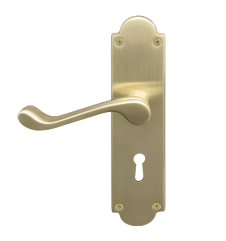 Windsor Premium NZ Victorian Longplate Lever Lock  Price Per Pair - Available in 11 Colours