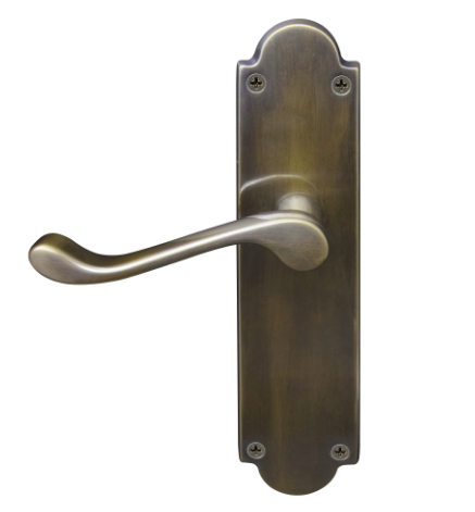 Windsor Premium NZ Victorian Longplate Lever Latch Price Per Pair - Available in 11 Colours