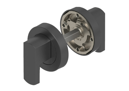 YALE ASSURE KEYED SMART-READY LOCK WITH APEX ROUND LEVER SATIN NICKEL