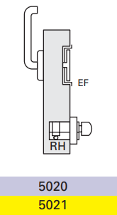 Cavity Slider For Doors Cavilock CL100 Left Hand Lever/Right Hand Flushturn & Right Hand Turn Right Hand Exit Free -Satin Chrome & Polished Brass
