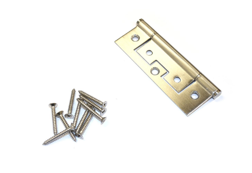 HENDERSON HINGE 90x50x1.4mm & 75x50x1.4mm FLUSH STAINLESS STEEL