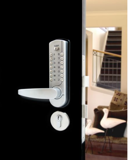 YALE DIGITAL MORT ENTR SET KEY O/RD SATIN CHROME