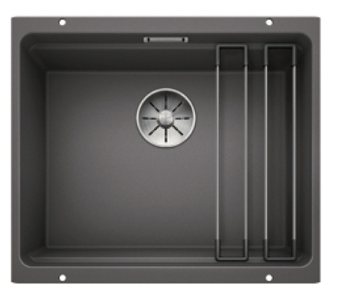 Blanco Germany Etagon 500-U Sink Bowl ( Width 500mm x Depth 190mm ) Blanco Silgranit Range- Available in 3 Colours :  Anthracite ,White ,Rock Grey SPECIAL ORDER EX-GERMANY (AIR FREIGHT EXTRA)