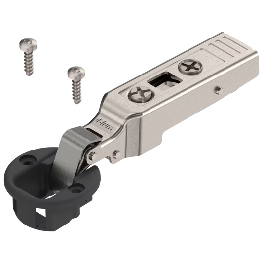 BLUM CLIP TOP HINGE 94° Glass Door Screw-on hinge 75T4100