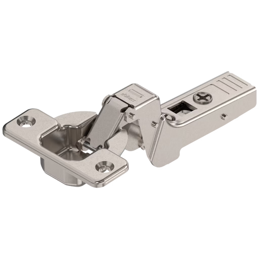 BLUM CLIP top profile door hinge 95°, inset application, boss: screw-on