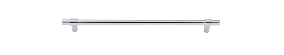 Iver Helsinki Cabinet Pull Centre to Centre 96mm,128mm,160mm, 256mm Polished Chrome - With Backplate & No Backplate