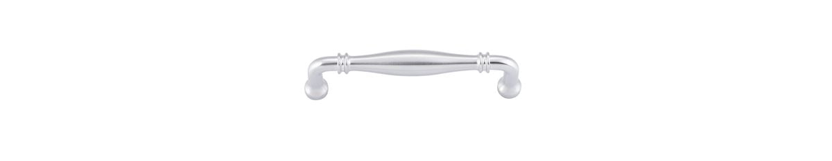 Iver Sarlat Cabinet Pull Centre to Centre 128mm,160mm, 256mm,320mm,450mm Brushed Chrome- With Backplate & No Backplate
