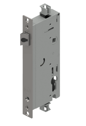 YALE ASSURE KEYED SMART-READY LOCK WITH APEX - L142 x 600MM ENTRANCE SET MATT BLACK & SATIN NICKEL