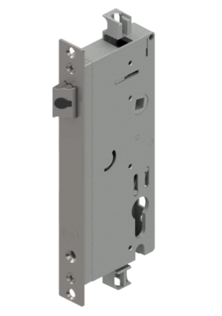 YALE ASSURE SL (Keyless) SMART-READY LOCK WITH APEX L142 x 600 ENTRANCE SET SATIN NICKEL & MATT BLACK