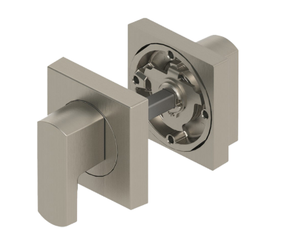 YALE ASSURE SL (Keyless) SMART-READY LOCK WITH APEX L142 x 600 ENTRANCE SET SATIN NICKEL & MATT BLACK