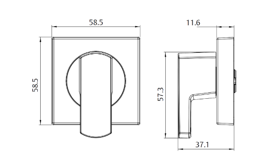YALE ASSURE SL (Keyless) SMART-READY LOCK WITH APEX - L142 x 300 ENTRANCE SET SATIN NICKEL & MATT BLACK