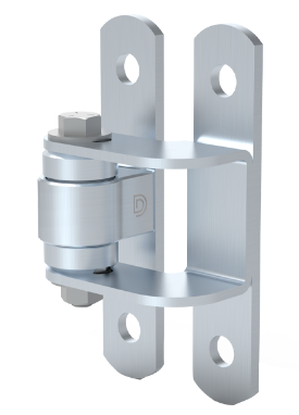 D&D Technologies DD TECH SHUTIT BADASS STEEL TO STEEL ,FACE MOUNT & ALUMINIUM HALF BOLT-ON HINGE