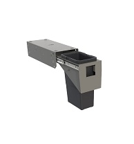 Tanova NZ Simplex Pull Out Soft Close Kitchen Bin - Width 200mm ,300mm and 350mm Behind Door Handle type Cabinet - 1 x 8Litre , 1 x 10Litre ,1 x 12Litre ,1 x 15Litre ,1 x 18Litre & 1 x 24Litre