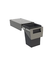 Tanova NZ Simplex Pull Out Soft Close Kitchen Bin - Width 200mm ,300mm and 350mm Behind Door Handle type Cabinet - 1 x 8Litre , 1 x 10Litre ,1 x 12Litre ,1 x 15Litre ,1 x 18Litre & 1 x 24Litre