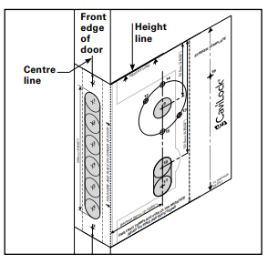 Cavity Slider For Doors Cavilock CL100 Mortice Turn/Emergency Reversible Cylinder Polished Brass & Satin Chrome