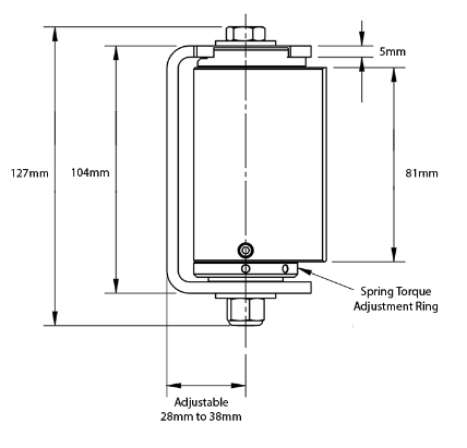 D&D Technologies DD TECH SHUTIT BADASS SELF-CLOSING ORIGINAL WELD-ON