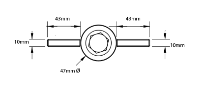 D&D Technologies DD TECH SHUTIT BADASS BARREL VERSAWELD HINGE