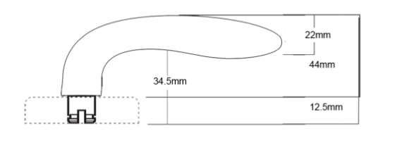 ASSA ABLOY VELOCITY 63MM ROSE ROSE L1 SUMMIT PASSAGE ,PRIVACY & DUMMY HALF SET SATIN PEARL